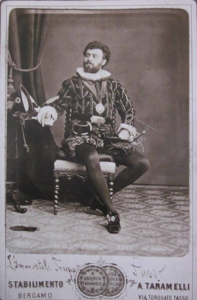 3. Andrea Taramelli_il tenore Giovanni Vaselli nelle vesti di Torquato Tasso 1881