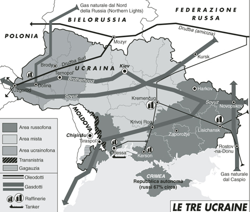 Mappa Ucraina